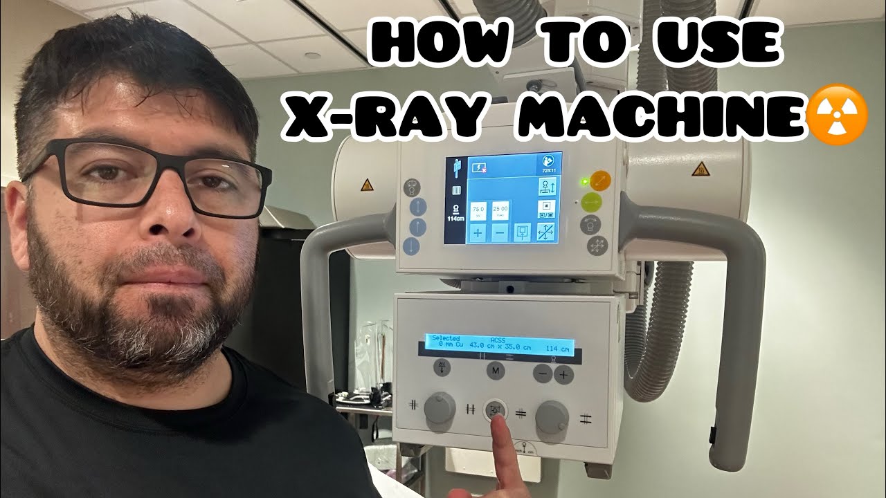 HOW TO USE THE X-RAY MACHINE ☢️ 💀