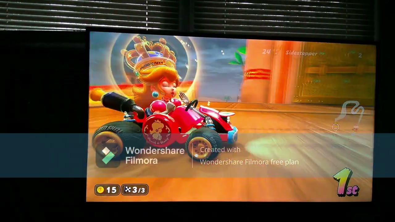 Mario Kart World 100cc & 150cc Playthrough Part 3 - Flower Cup 100cc as Princess Peach