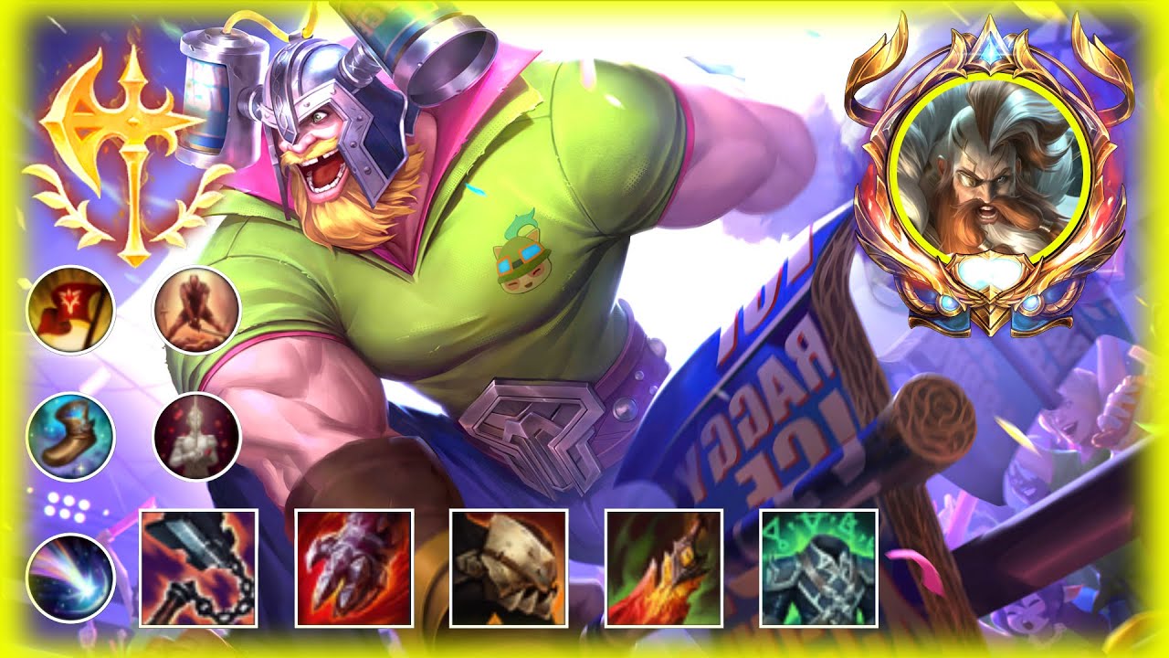 TrundleTop1 OLAF MONTAGE - "BEST PLAYS" | LOL TIME STREAMERS