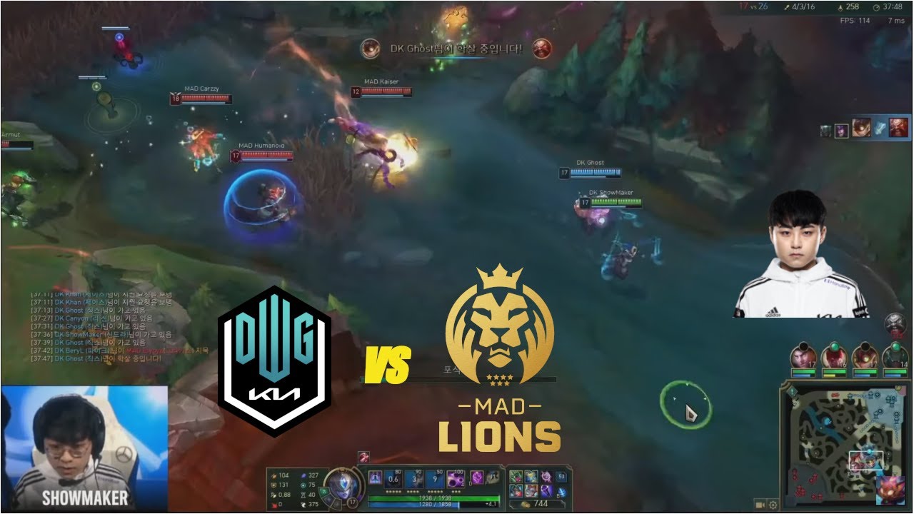 [DK Showmaker pro view] DK vs MAD Showmaker Syndra Mid | Worlds2021 Quarter-finals Day 3 | Game 3
