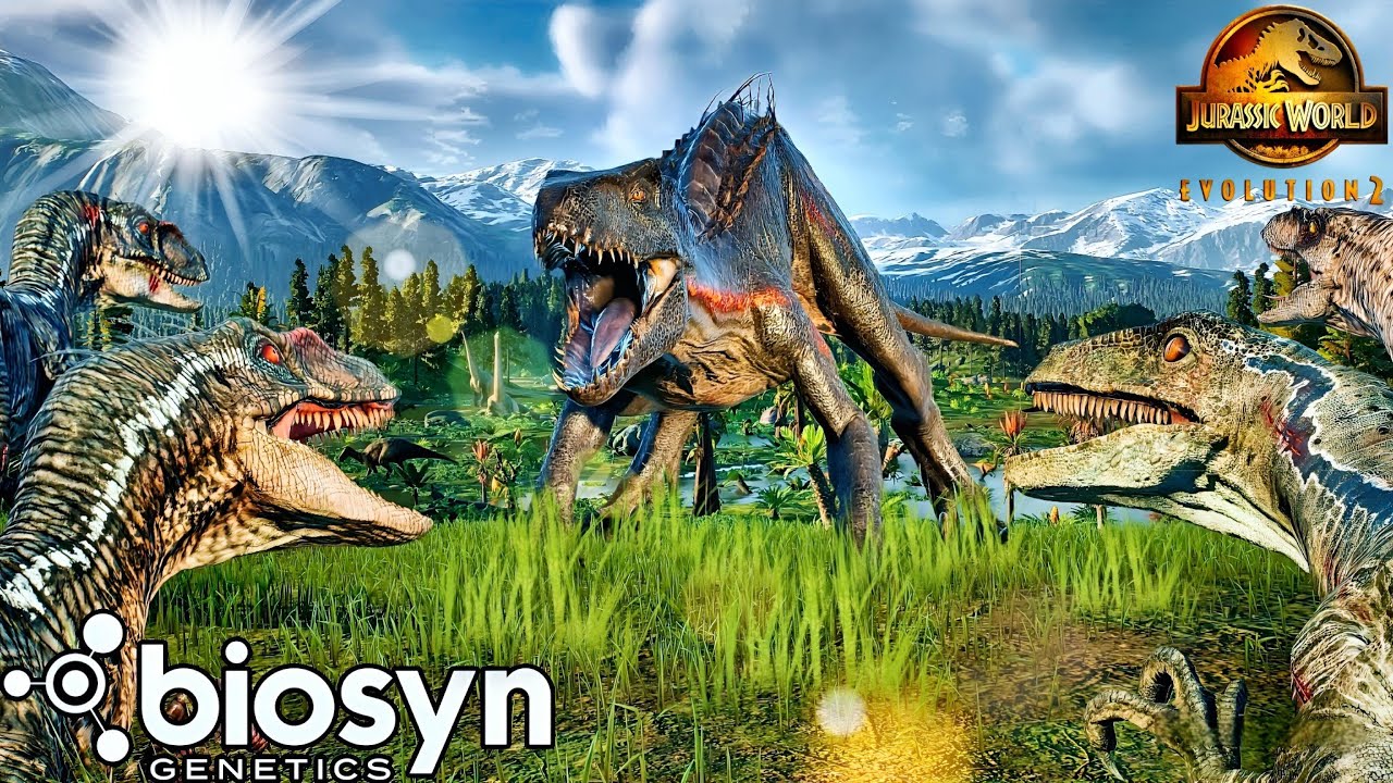 Biosyn sanctuary - Indoraptor the end, valley Jurassic world evolution