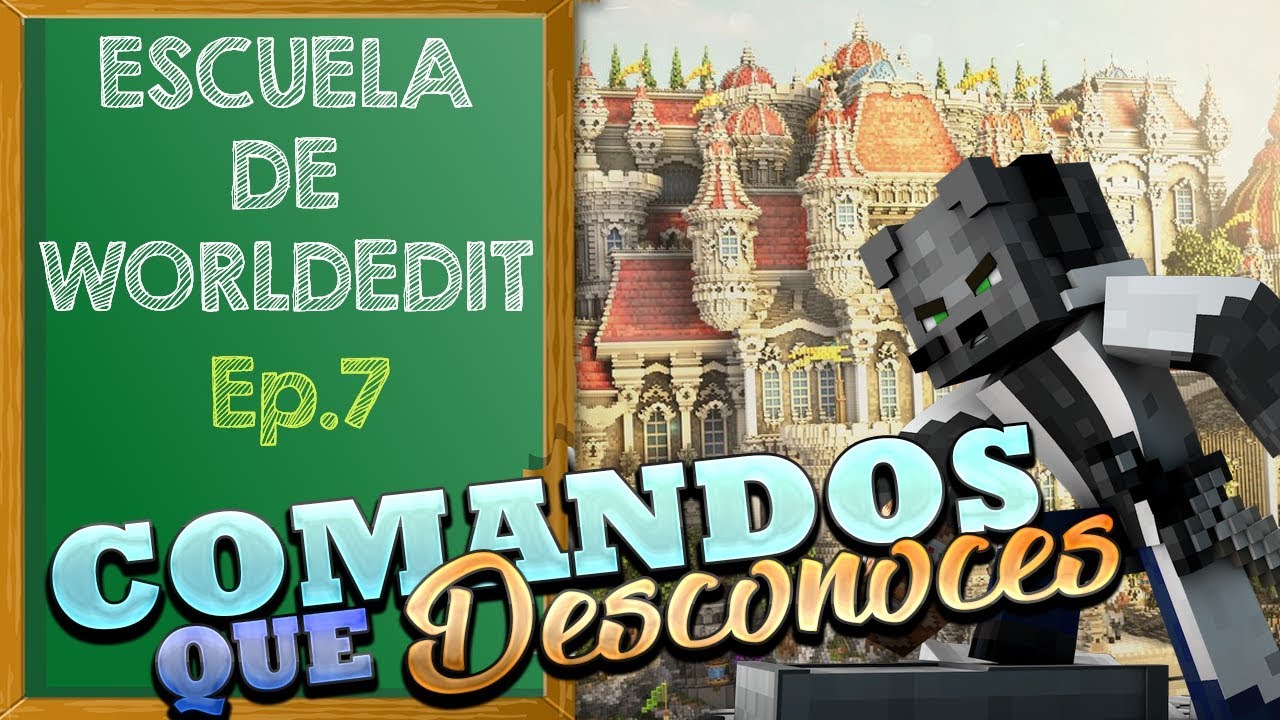 Escuela de WorldEdit 1.12 | Comandos que no sabias! [Ep.7]