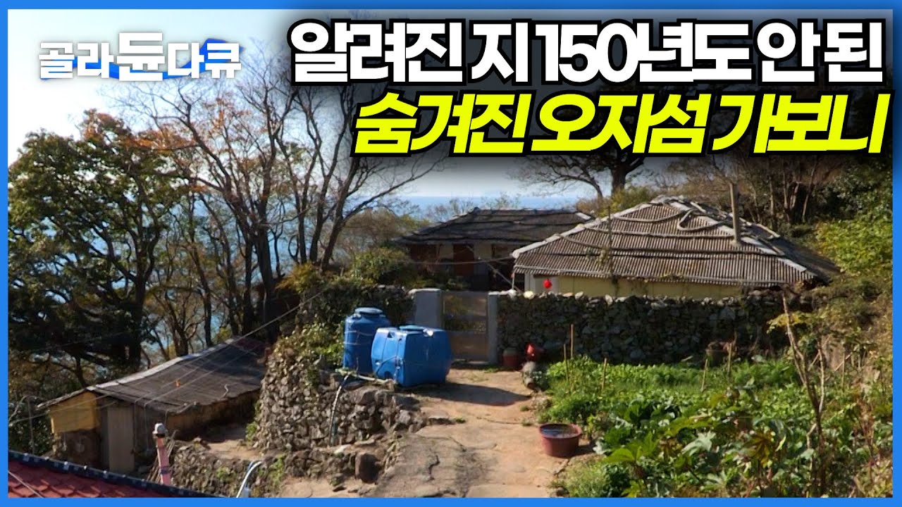 깎아놓은 절벽에 들어선 집들... 국내에 잘 알려지지 않은 오지섬ㅣ때 묻지 않은 천혜의 비경을 그대로 간직하고 있는 자연의 섬ㅣ금오도 비렁길ㅣ한국기행│#골라듄다큐