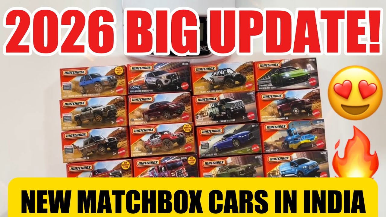 ₹179/EACH! AMAZING NEW MATCHBOX CARS IN INDIA😍 DEFENDER, PORSCHE, TOYOTA AND MORE!!🔥🔥