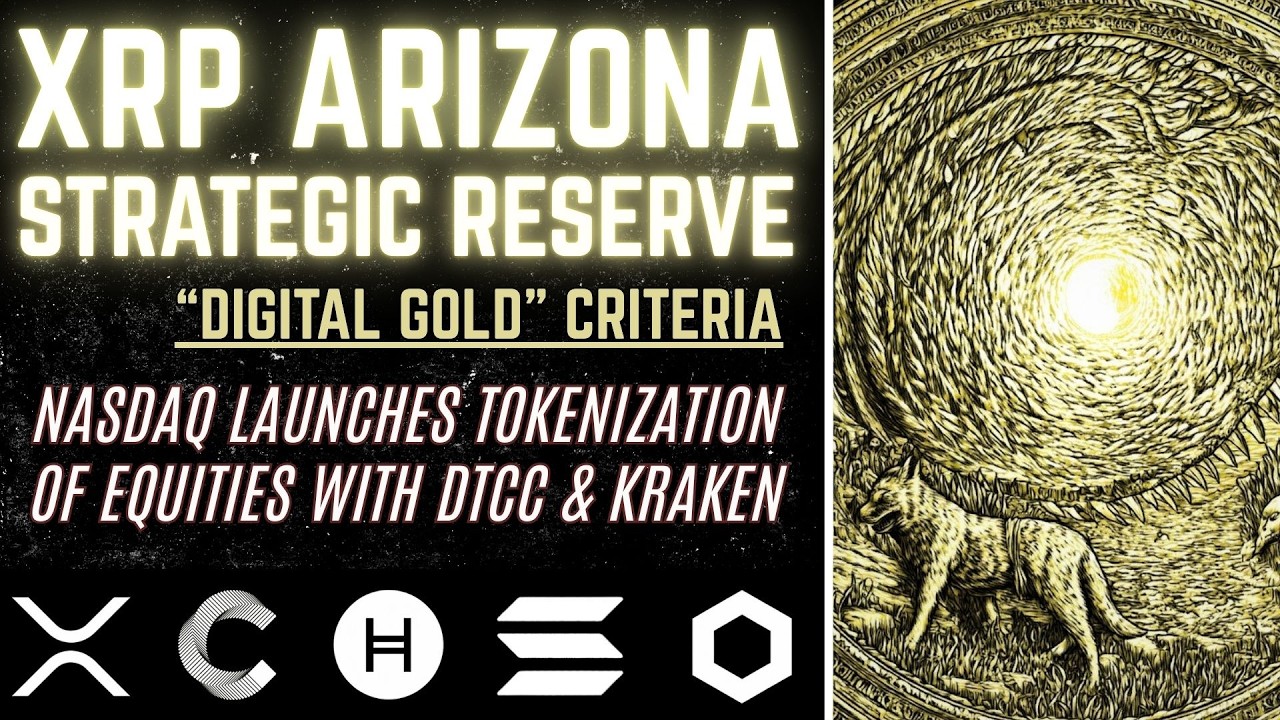 🌋 XRP IN STATE RESERVE LEGISLATION | NASDAQ Tokenization Goes LIVE | Citigroup + EuroClear DLT