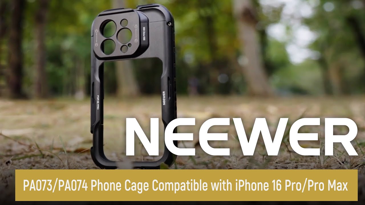 NEEWER PA073/PA074 Phone Cage Compatible with iPhone 16 Pro/Pro Max