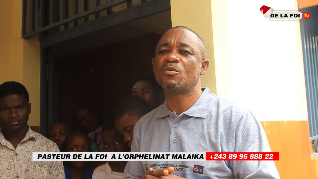 PASTEUR DE LA FOI FETE AVEC LES ORPHELINS ECOUTE LE MESSAGE
