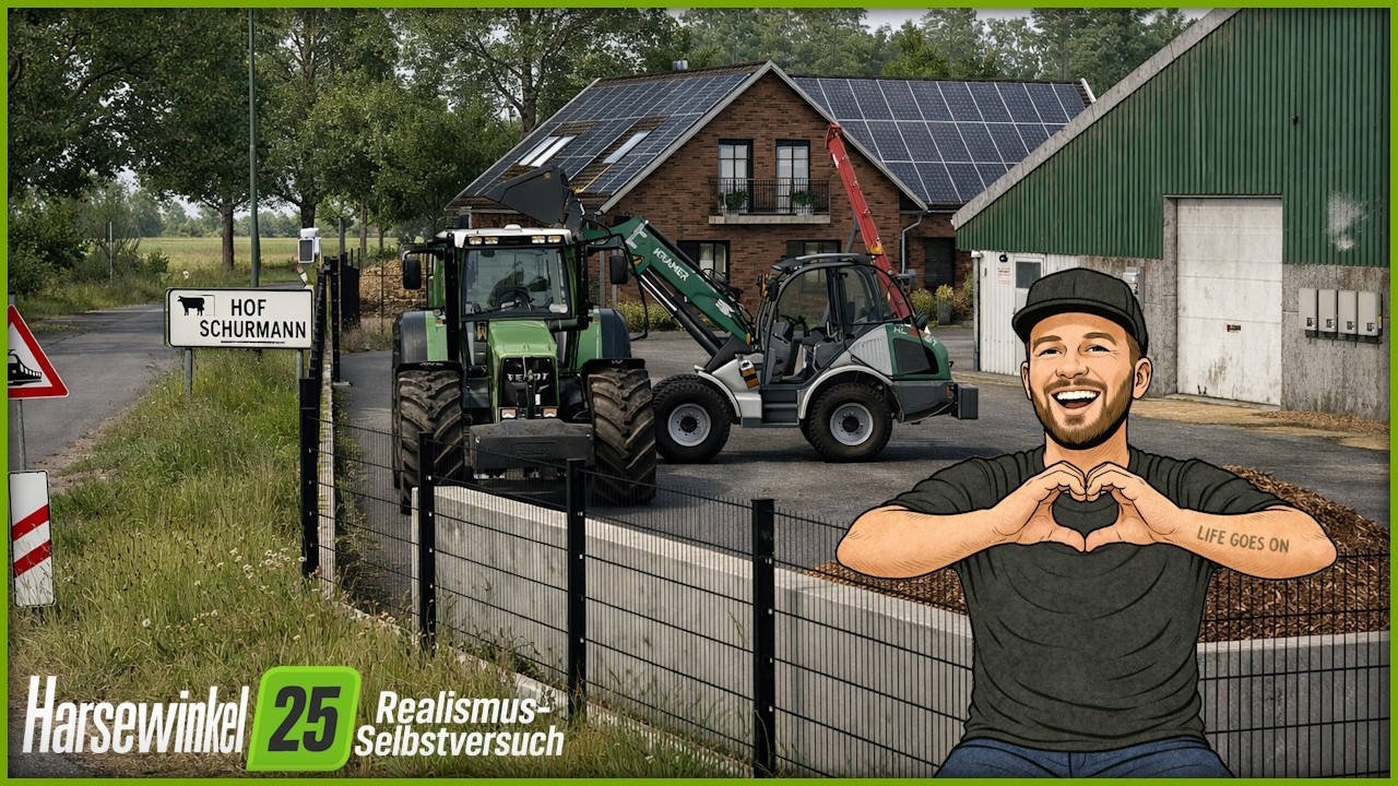 LS25 HARSEWINKEL - Hof Schürmann REALISMUS-SELBSTVERSUCH #045 -  VIELEN DANK FÜR 35K