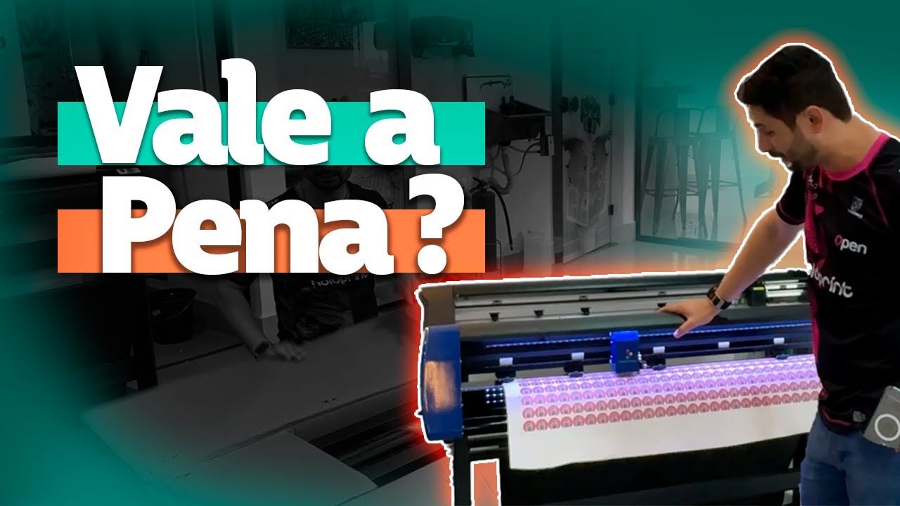 PLOTTER DE RECORTE - Imprimprinter | VALE A PENA?