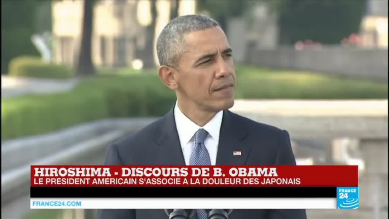 Discours historique d'Obama à Hiroshima : 