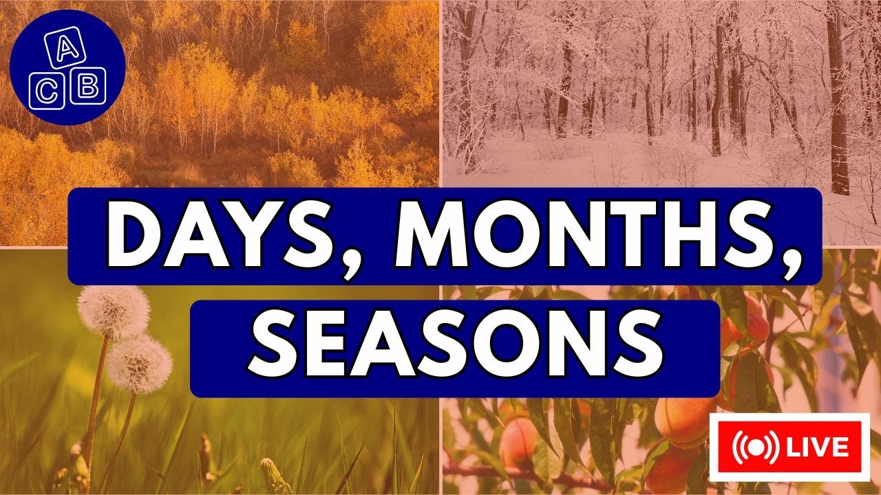 Impara Days, Months e Seasons  – Live per Principianti A1.1