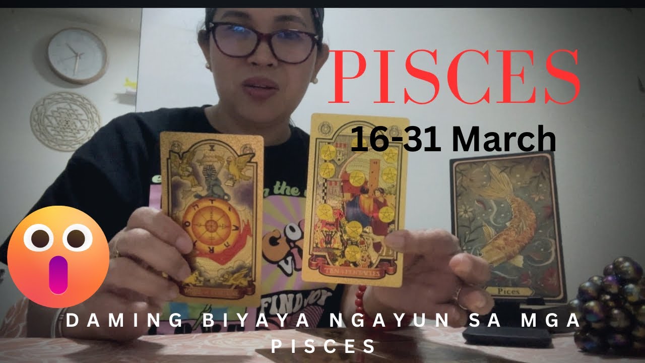 Pisces ♓️ Wow inuolan ng swerti / 16-31 March 🔮💰💃☘️⭐️🤯