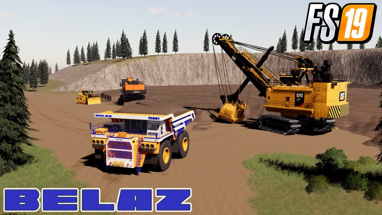 FS19 RELEASE!!! BELAZ 75601 MINING TRUCK YUKON RIVER VALLEY MAP FARMING SIMULATOR MODS