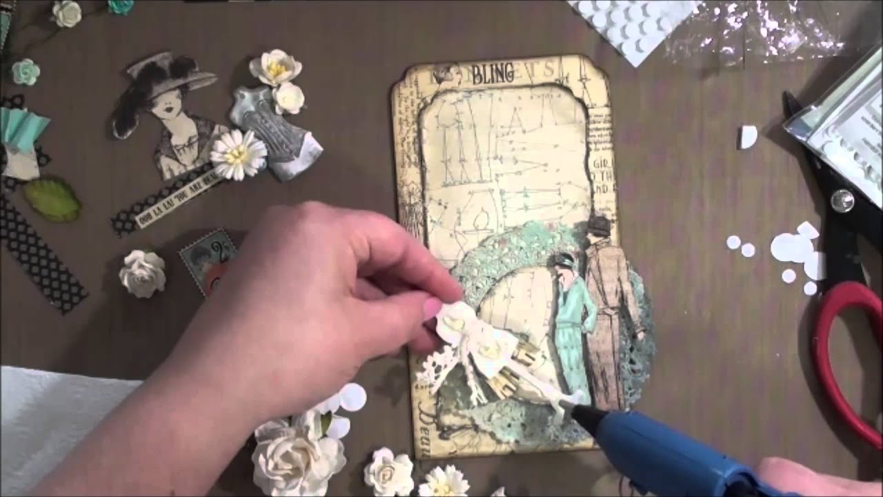 CCL's Creating w/ Graphic 45 Hop: Tutorial - Couture Girls Tag