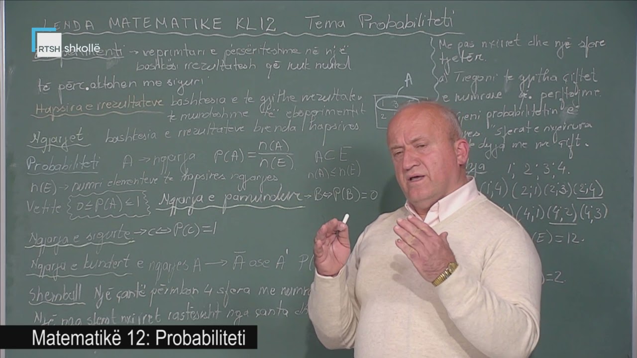 Matematikë 12 - Probabiliteti