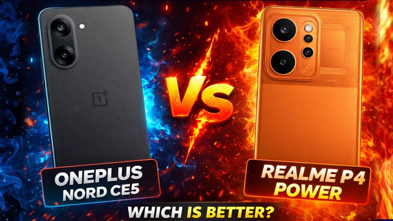 Oneplus Nord CE5 v/s Realme P4 ⚡ | compare . Wich Is Better. 