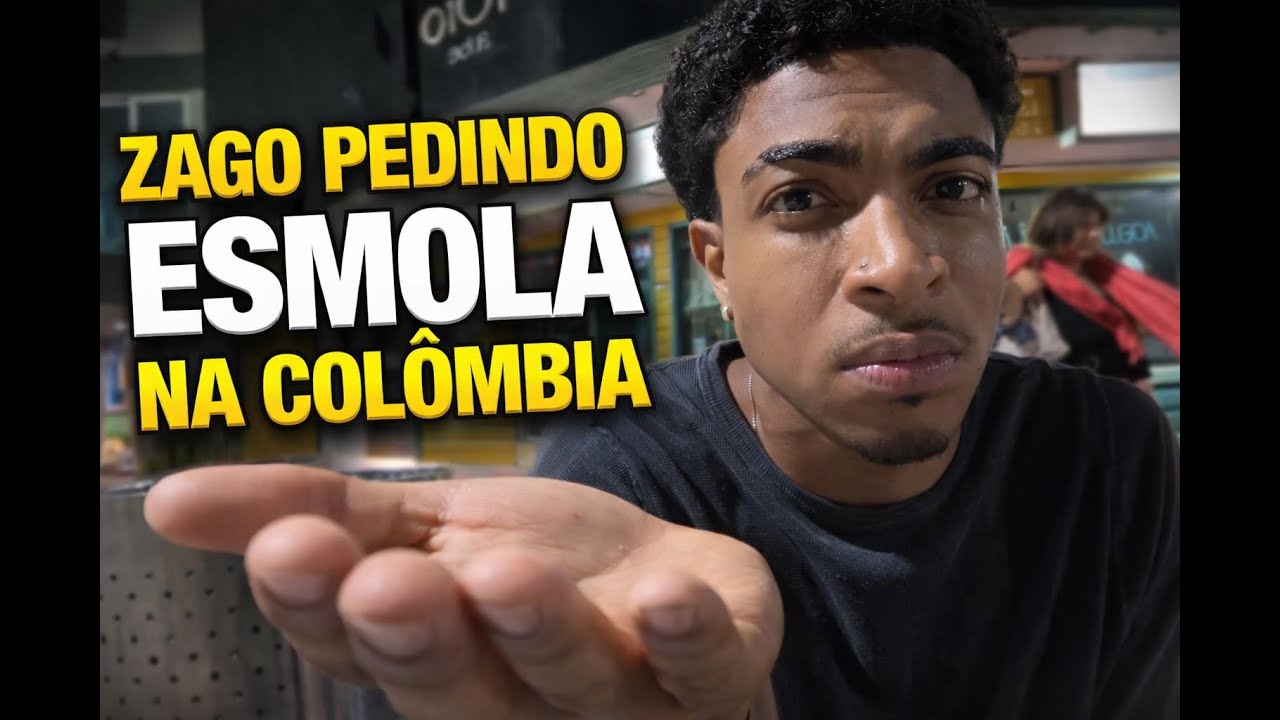 ZAGO PEDINDO ESMOLA NA COLOMBIA