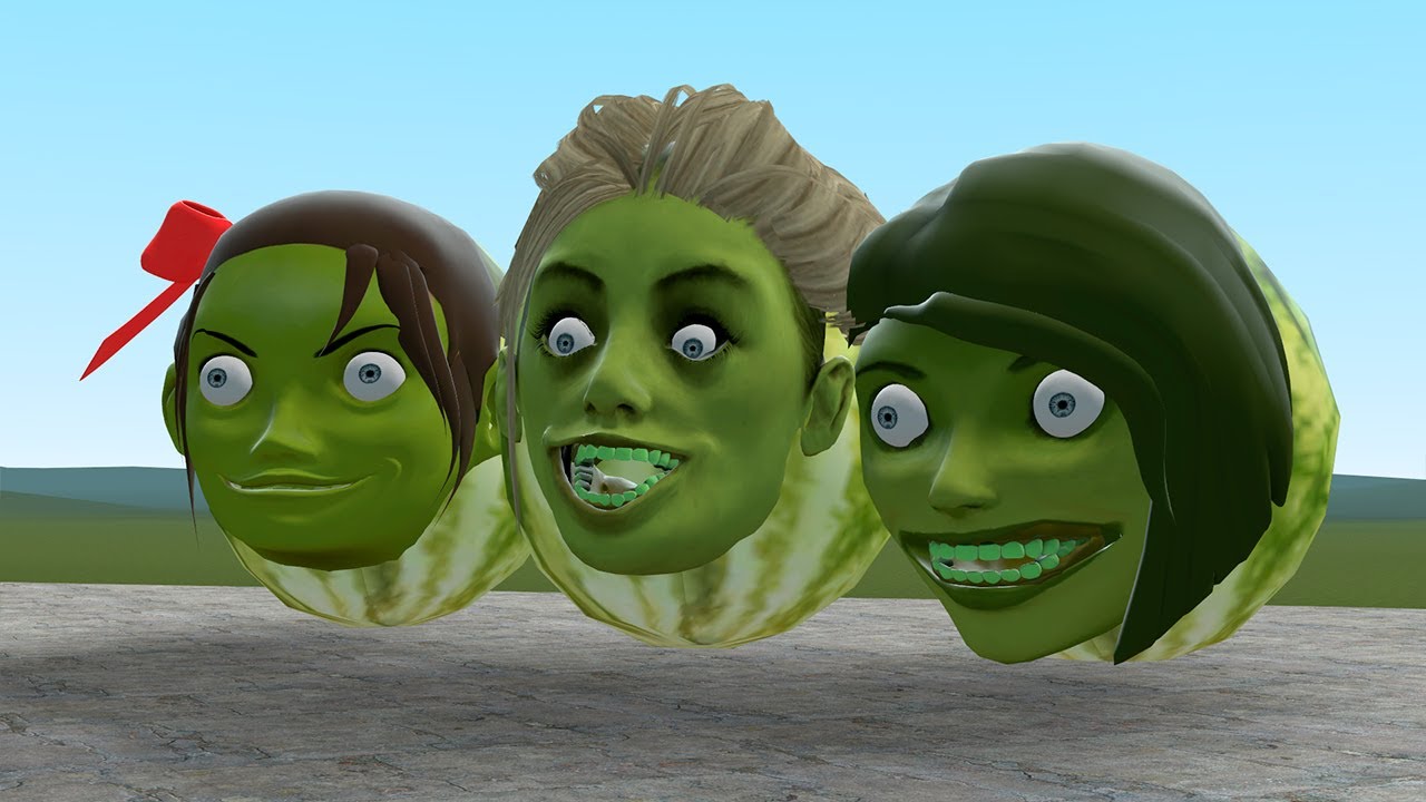 LIN GANG GULI GULI MELON FELL IN LOVE WITH NEW LIN GANG MELON FEMALE In Garry's Mod