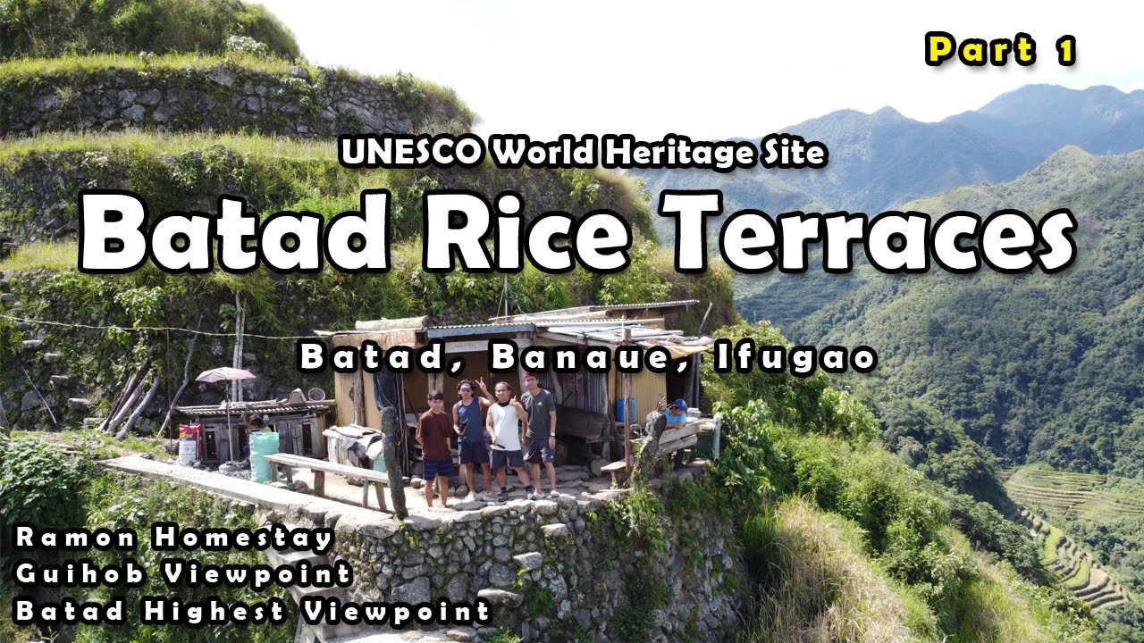 Batad Rice Terraces | UNESCO Heritage Site | Amphitheater | Banaue |  Ifugao