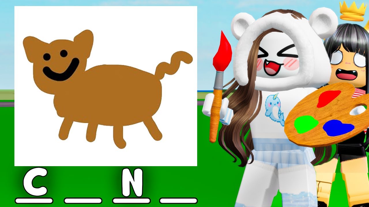 УГАДАЙТЕ РИСУНОК В ROBLOX!