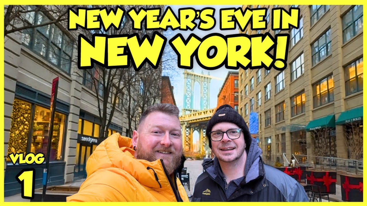 Come with us to the Big Apple - 4 Nights in New York for New Year's Eve! | Vlog Episode 1