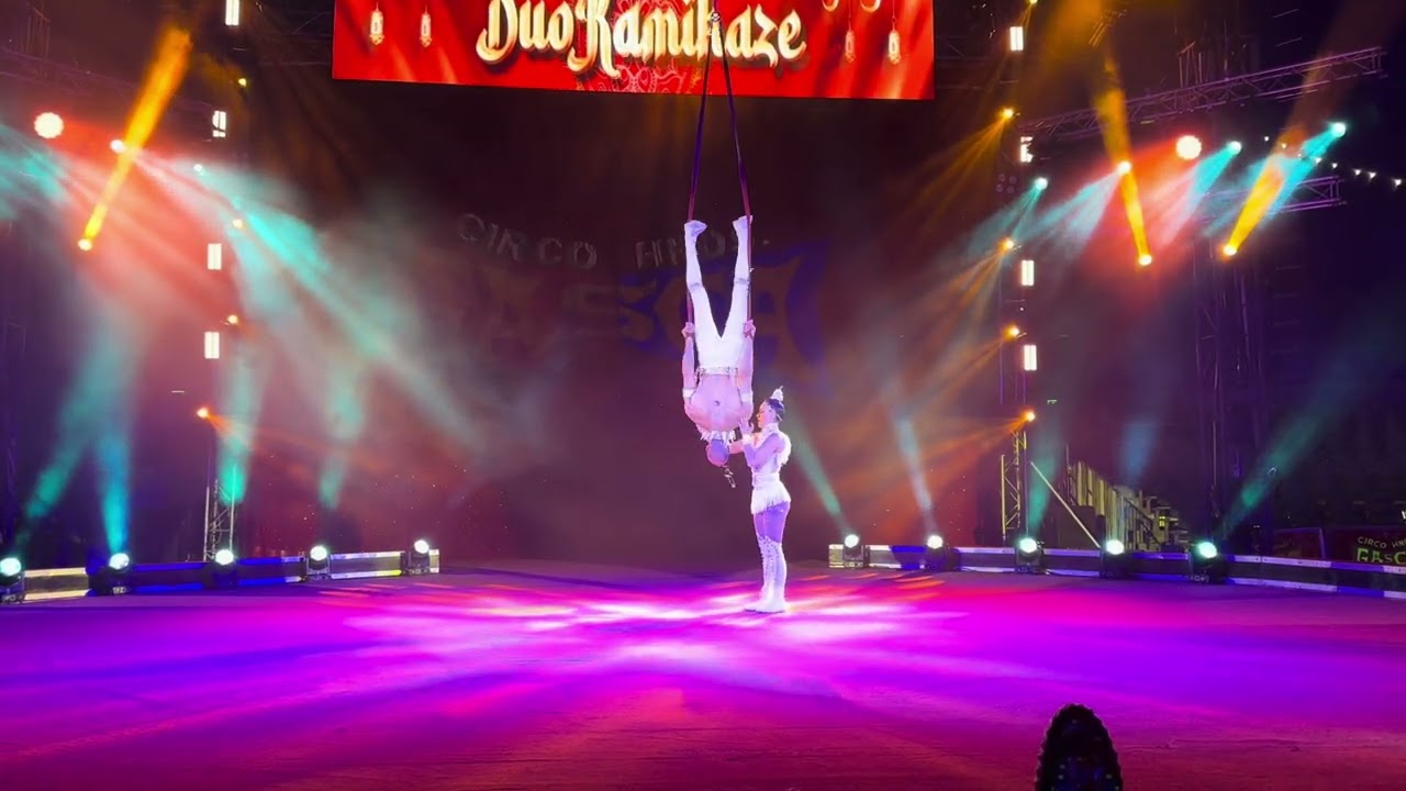 Dúo Kamikaze circo hermanos Gasca febrero 2026 Ibague-Colombia 