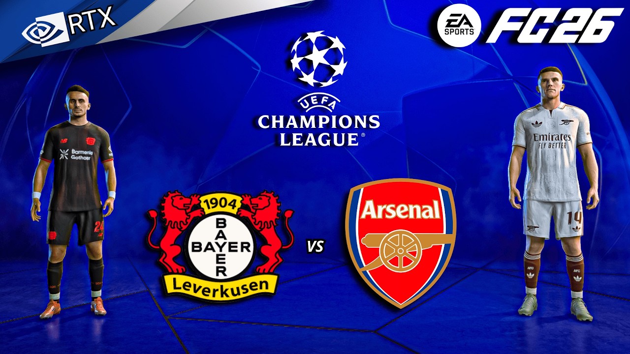 FC 26 - Bayern Leverkusen vs Arsenal | Champions League Round of 16 Full Match | PC™ [4K60]