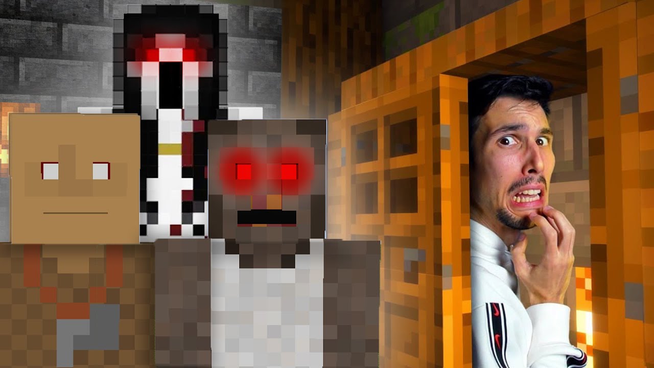 GRANNY 1 2 e 3... MA su MINECRAFT!!
