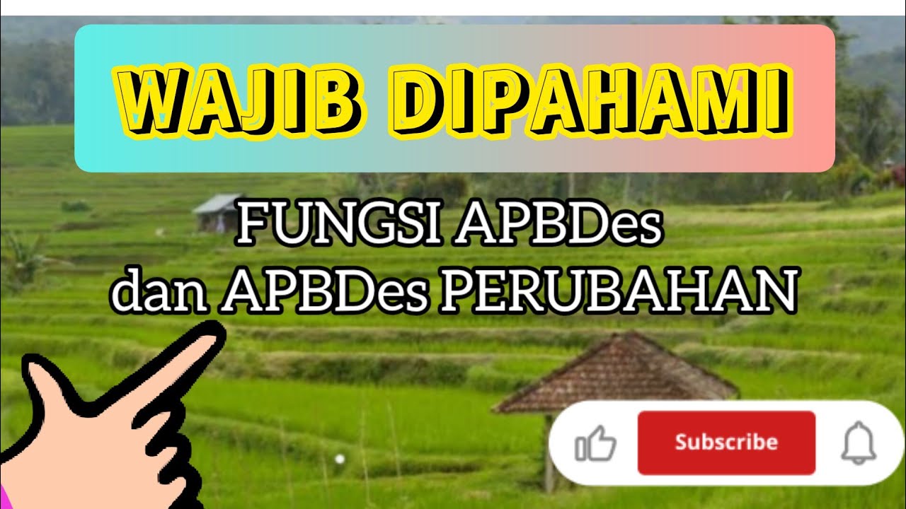 Perbedaan Fungsi APBDes & APBDes Perubahan//2023