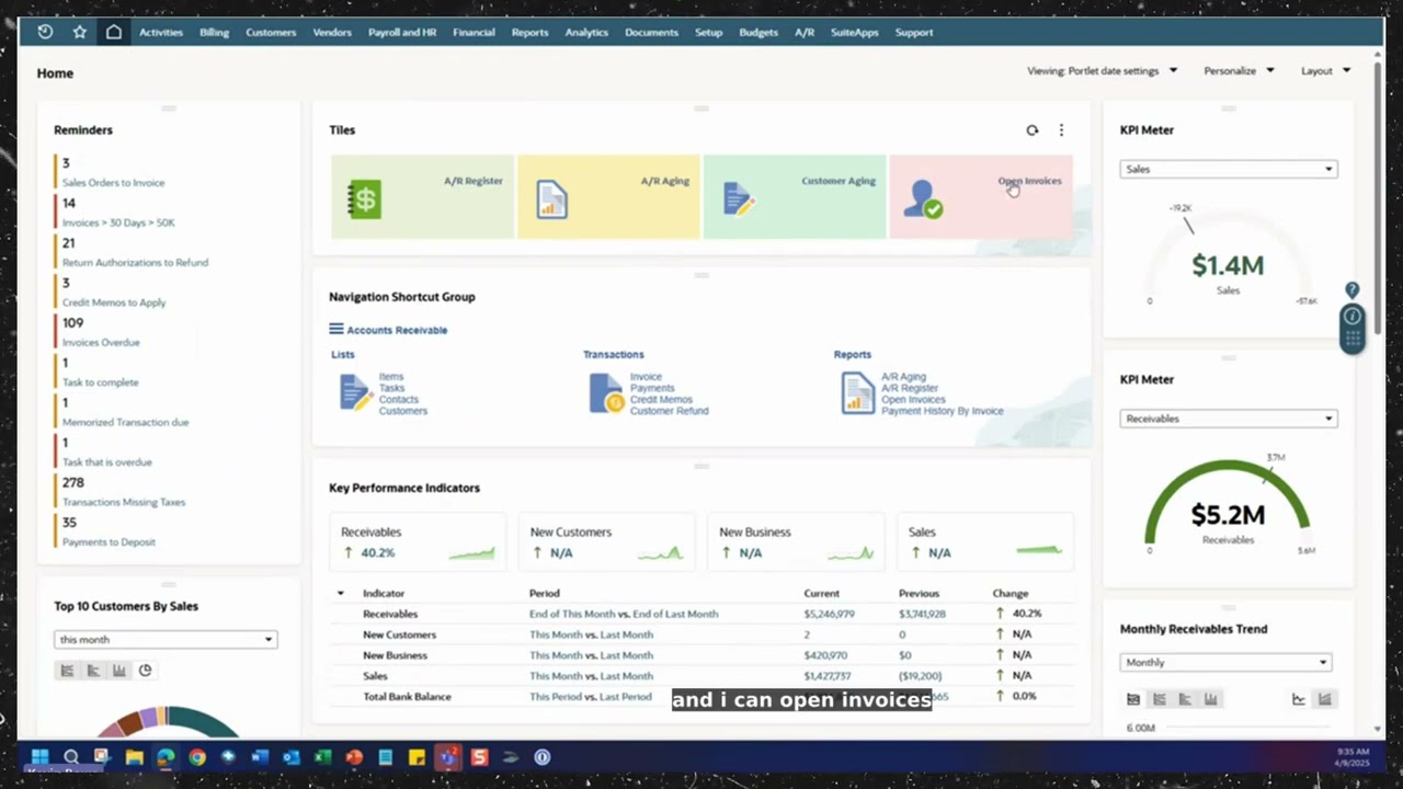 How to Personalize Your Financial Dashboard in NetSuite