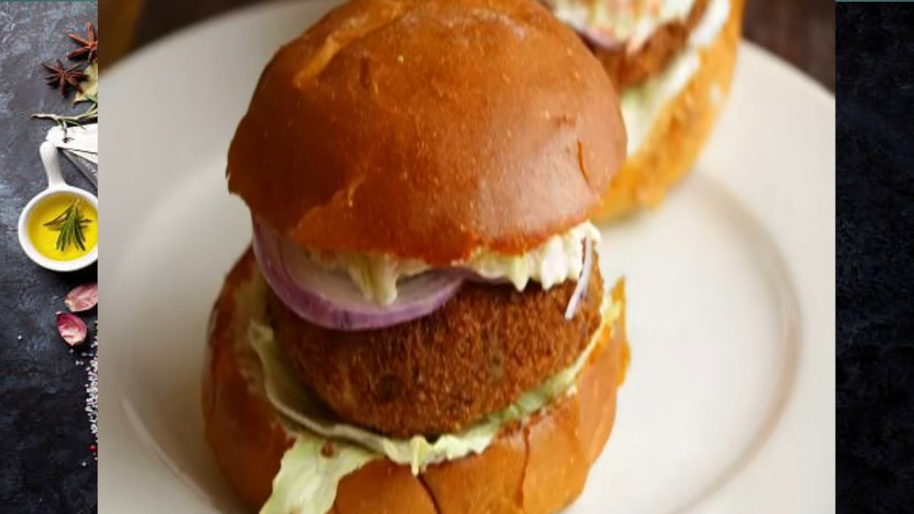McCain Aloo Tikki Recipe | McCain Aloo Tikki Burger Recipe In Hindi