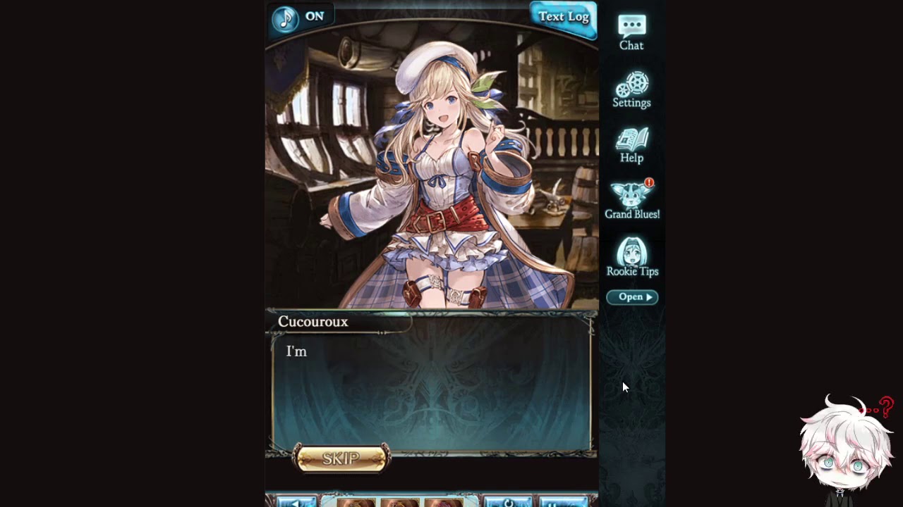 Granblue Fantasy - Cucouroux - Happy Birthday lines