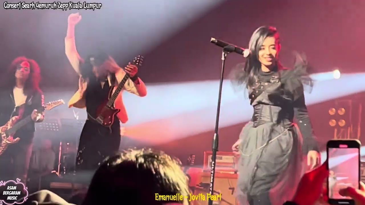 Meledak Zepp Kuala Lumpur.. Emanuelle - Jovita Pearl ft Muzza..Ritz Metalasia And Friends.. Zepp KL