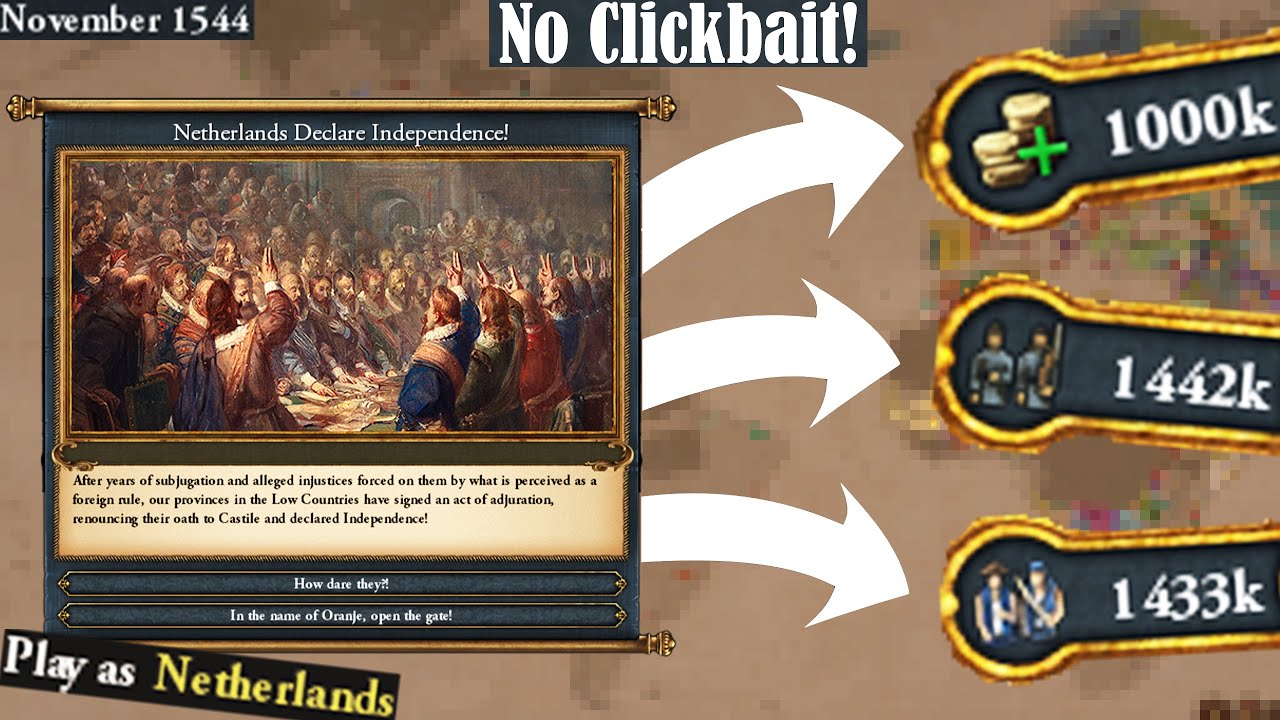 The Hidden Historical Path to play the Netherlands has a Big Loophole!