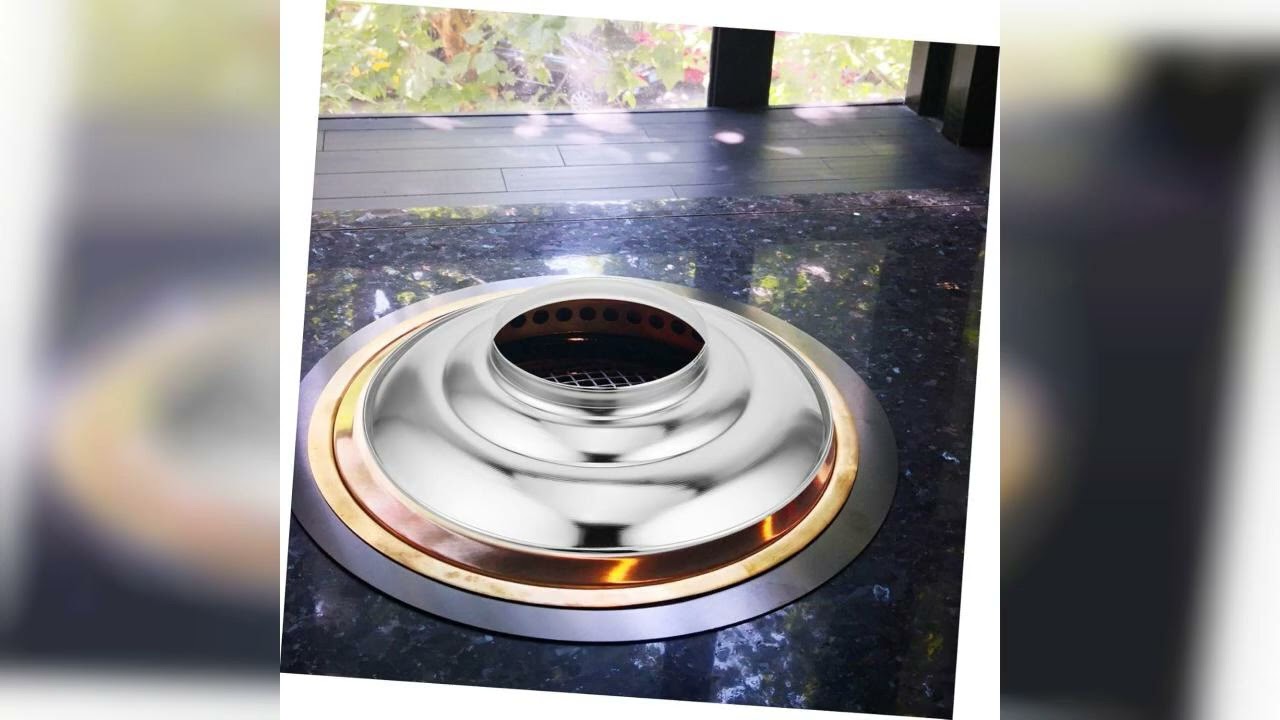 Review: VANZACK Korean Table Bbq Grill Accessory High-efficiency Smoke Vent Hood Airflow Manag...
