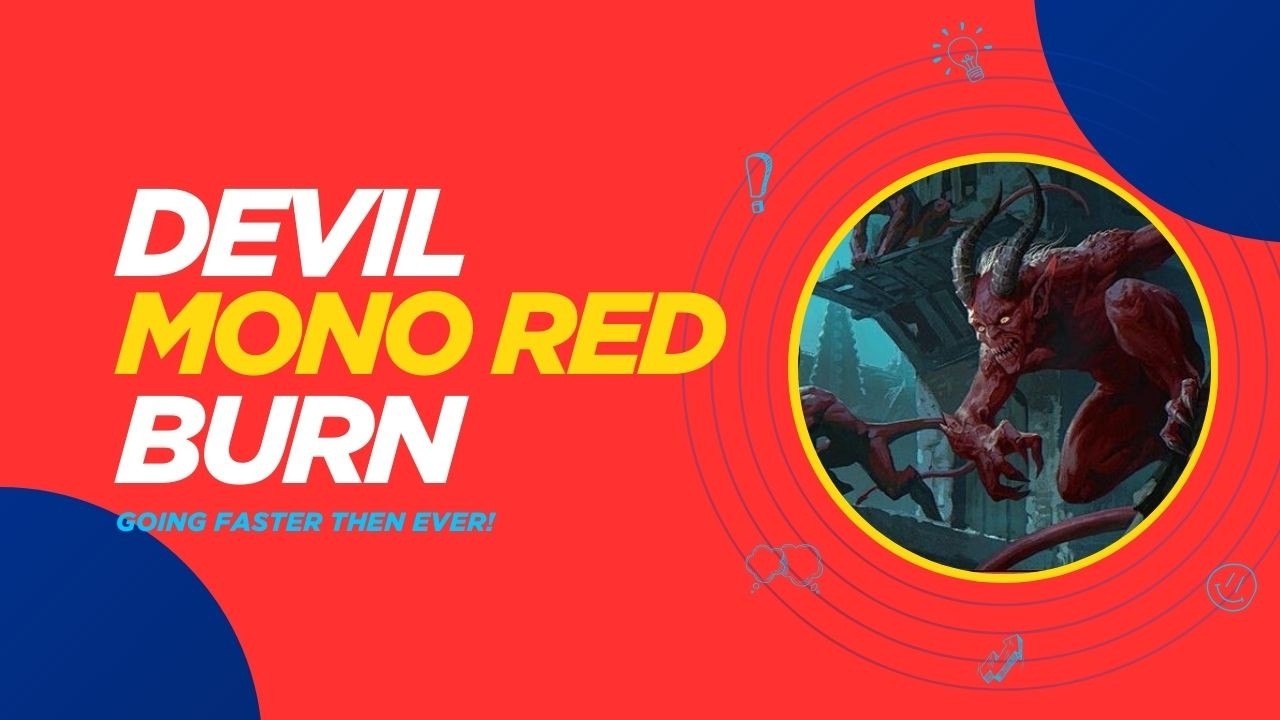 The Devil is in the Details! | Modern Mono Red Burn | MTGO
