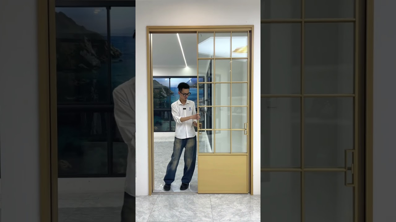 European style sliding door, can be opened freely #OEM#Super Door and Window Factory