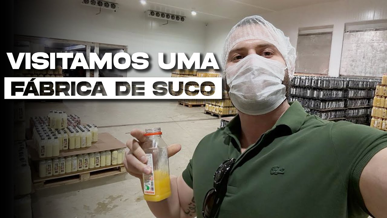 VISITAMOS UMA FÁBRICA DE SUCOS!