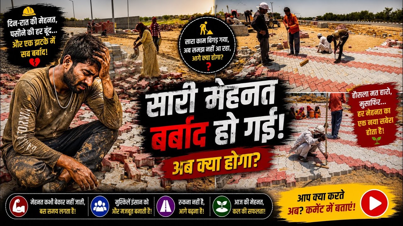 सारी मेहनत बर्बाद हो गई अब क्या होगा #vlogger