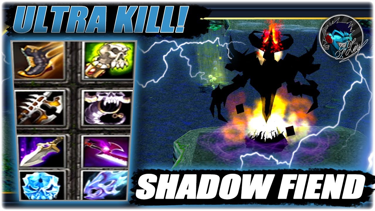 Nevermore , он же Shadow Fiend - Как играть ? Зрители УЧАТ! ULTRA KILL ! Одел 8 слотов !