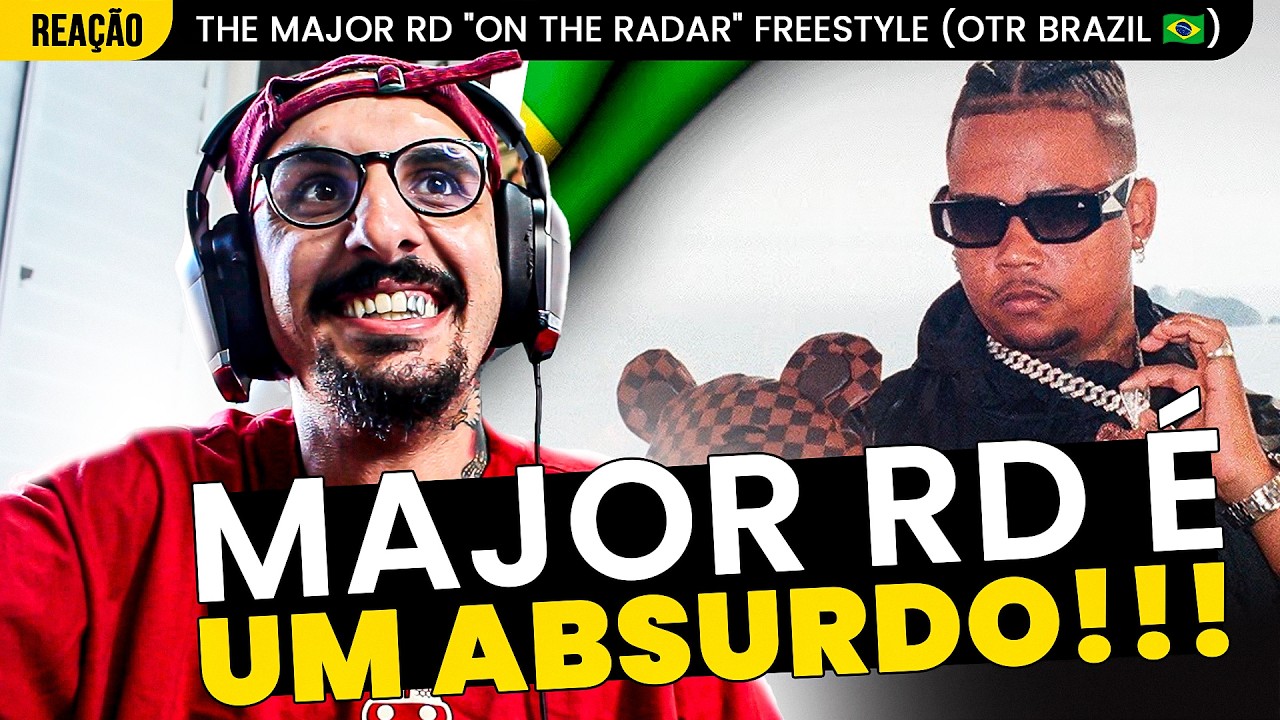 SINISTRO!!! MAJOR RD - ON THE RADAR (FREESTYLE) [REAÇÃO/ ANÁLISE]