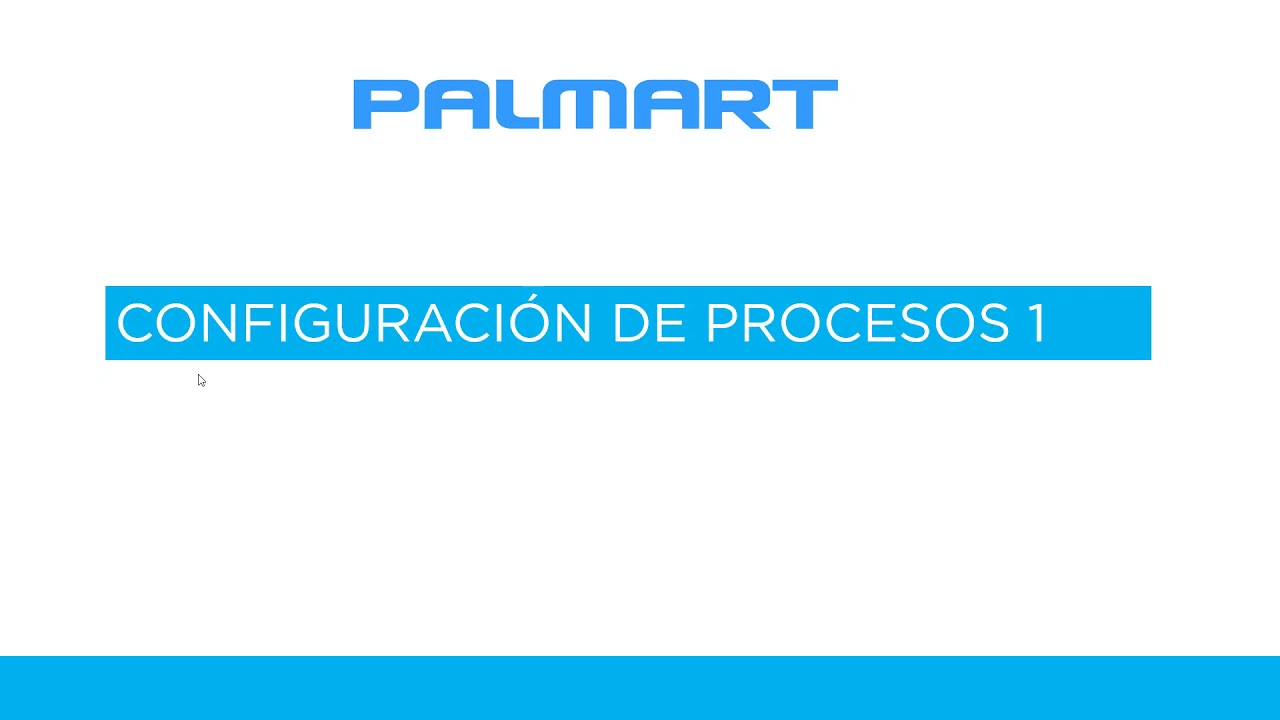 Formaci&oacute;n Palmart ERP, configuraci&oacute;n de procesos de producci&oacute;n.