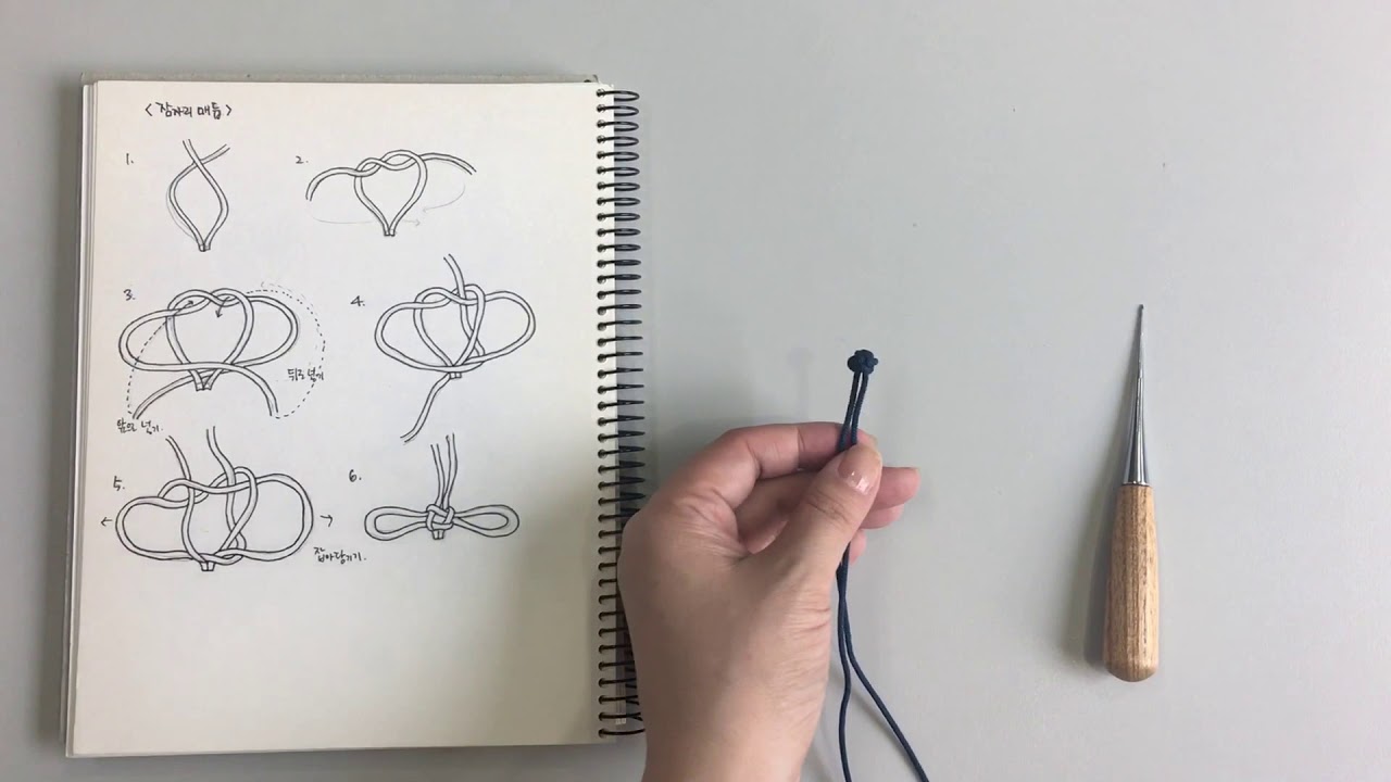 How to make a dragonfly knot