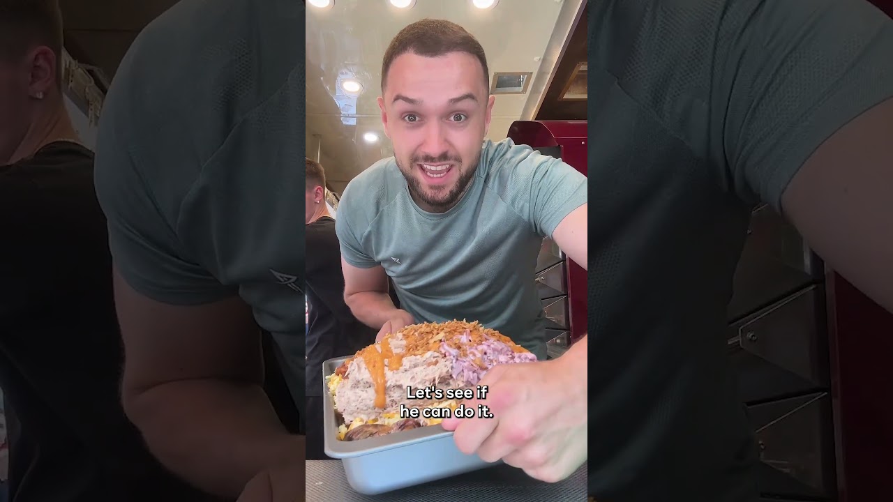 He tried the 10 potato CHALLENGE! 🥔😱
