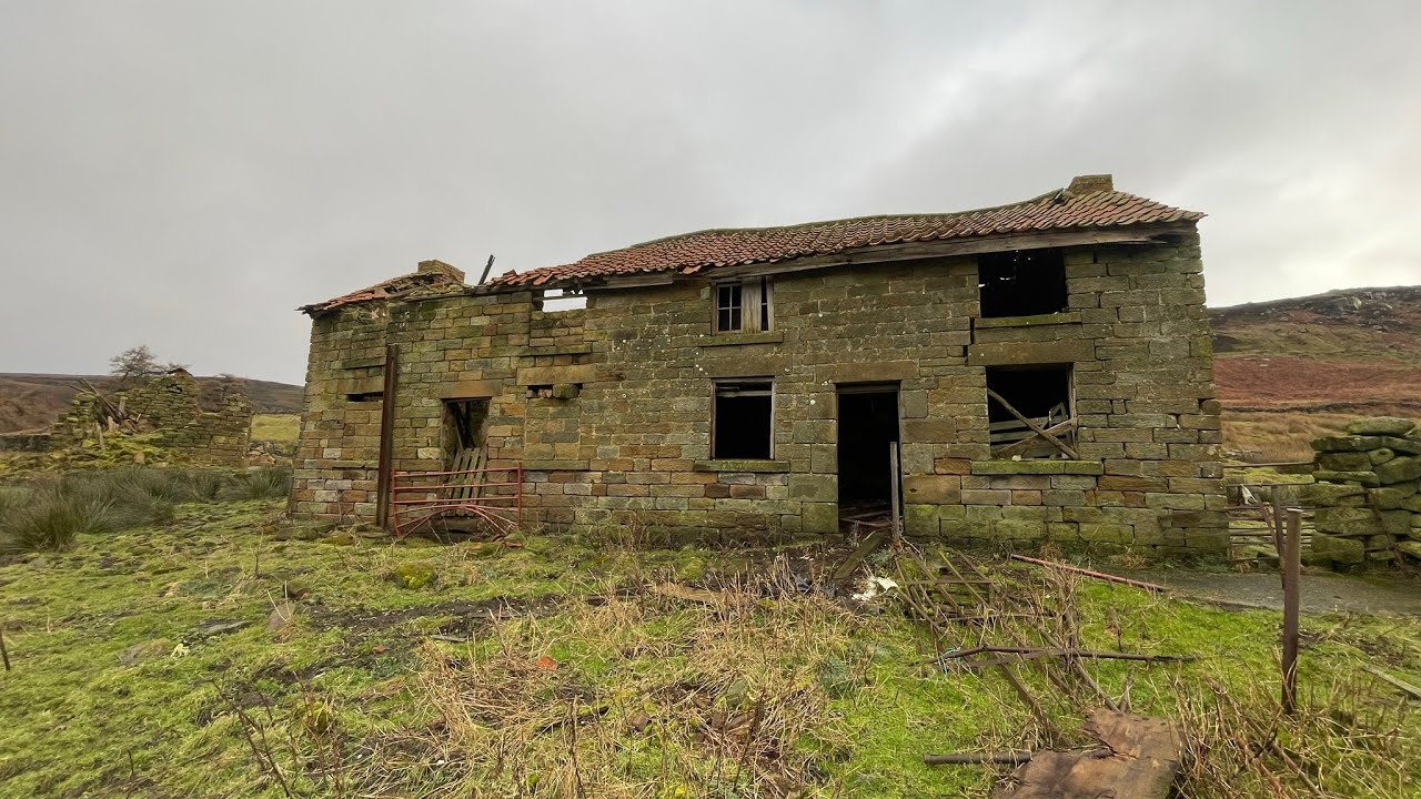 old Abandoned farm house,North York moors