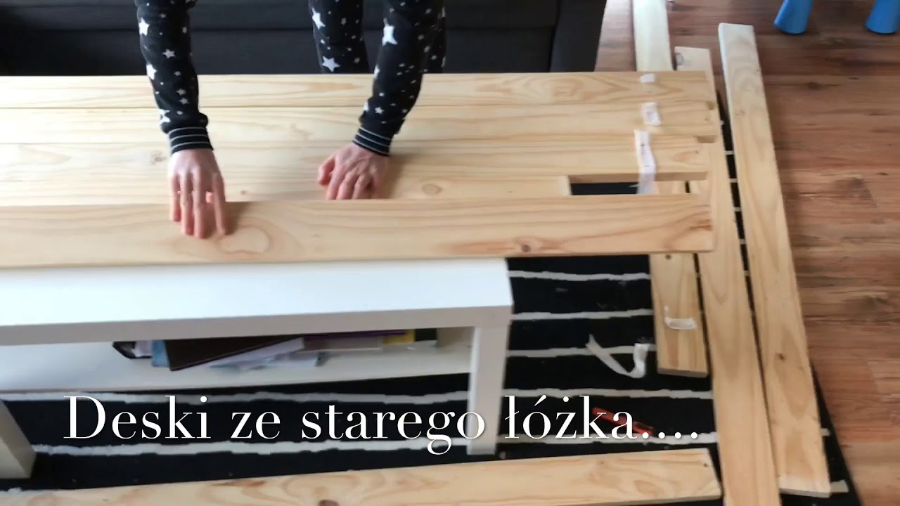 Ikea Lack stolik  naprawa zniszczonego blatu How to refurb ikea coffee table