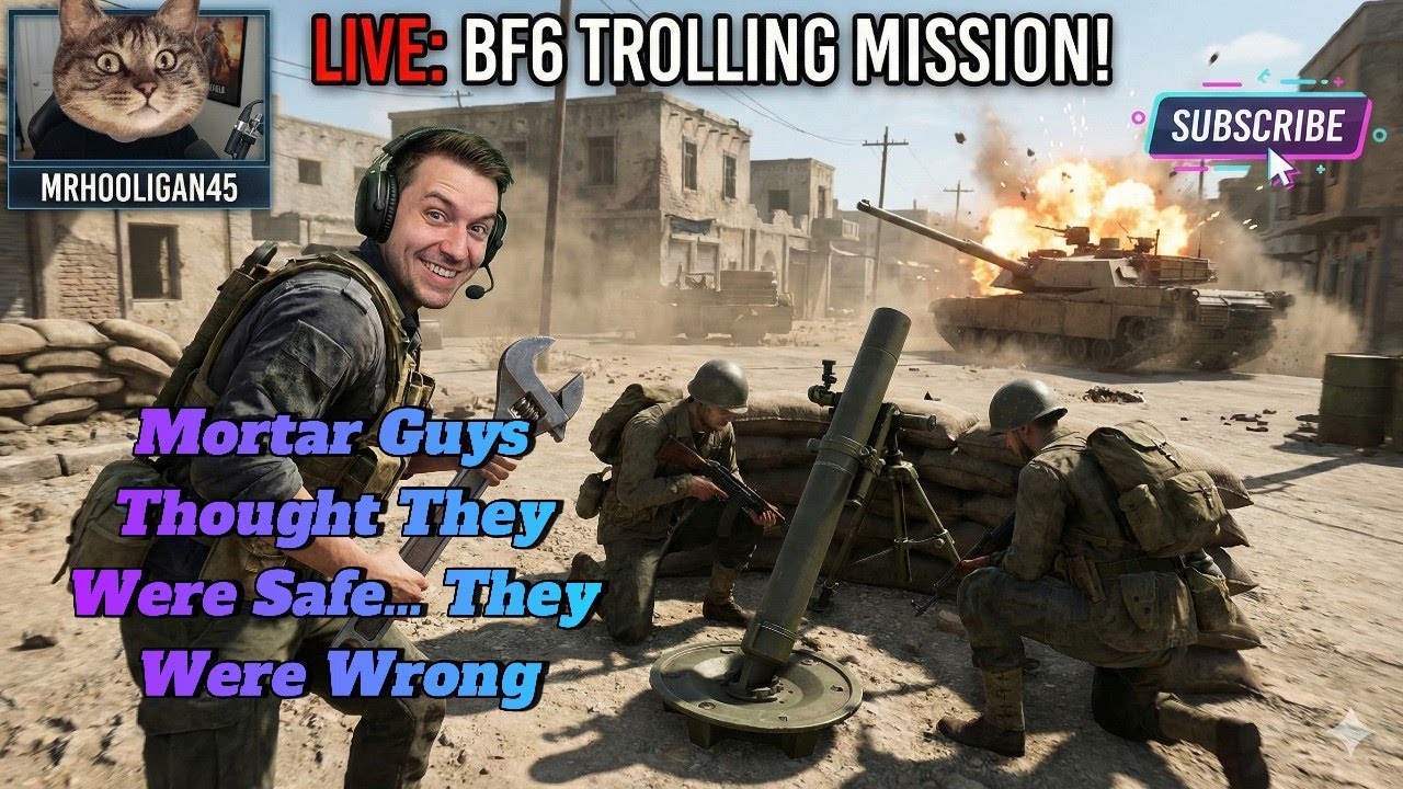Mortar Guys Thought They Were Safe… They Were Wrong
