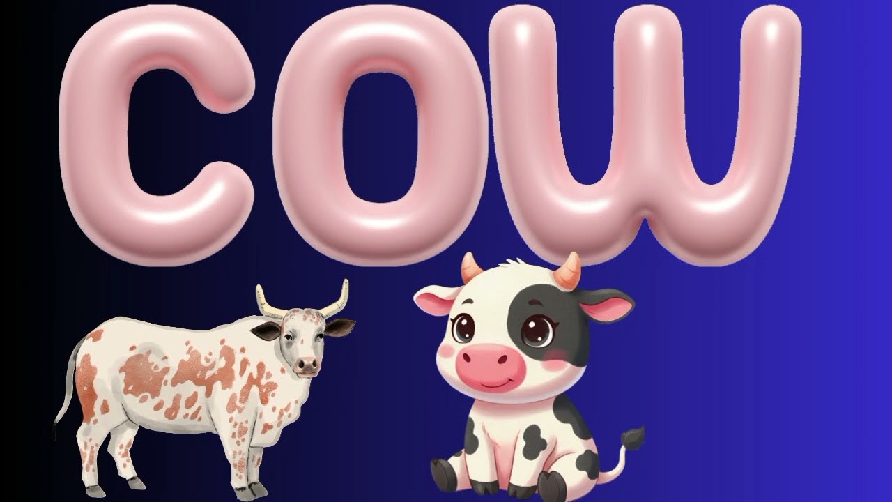 10 Animals Name for Kids | Animal Names in English & Hindi | Learning Classes for Kids