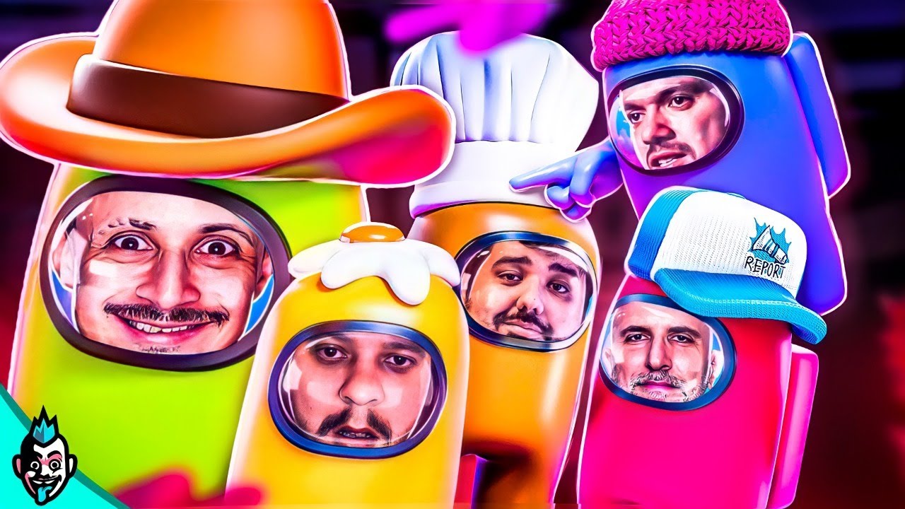 JOGO DOS DESALMADOS...! - AMONG US FT. GAULES, TABET (PEÇANHA), TOTORO, TOMAHAWKTV E ETC...