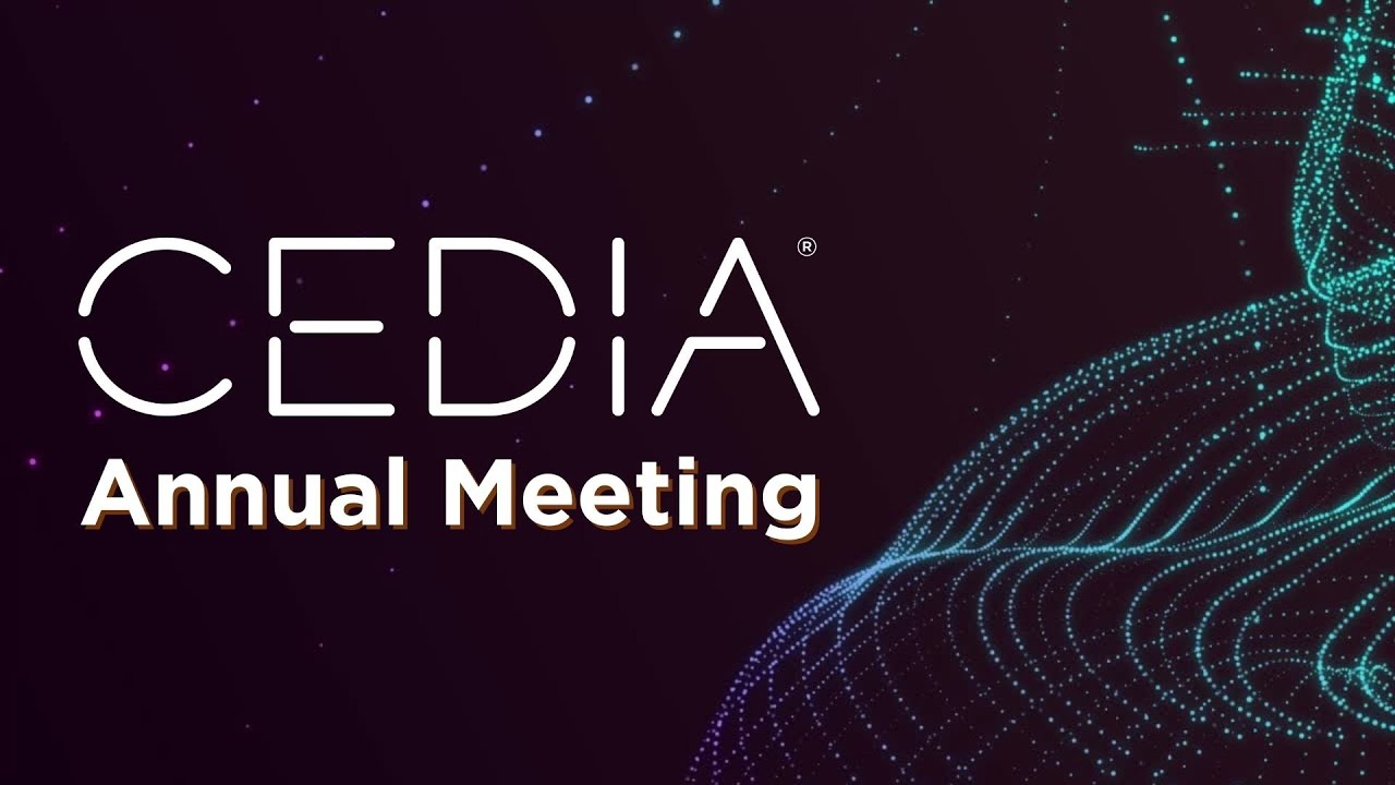 CEDIA Annual Meeting 2025 - live from ISE